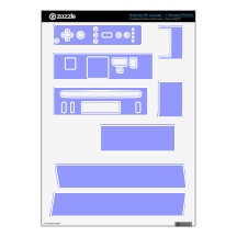 Periwinkle color wii skin