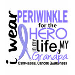 Periwinkle For Hero 2 Grandpa Esophageal Cancer Tee Shirts