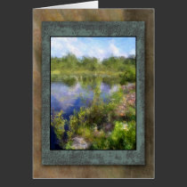 Perkins Pond Greeting Card cards