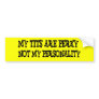 perky bumper sticker