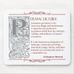 Permaculture - A Definition (1) Red & Gray Mouse Pads