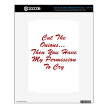 Permission To Cry Skin For NOOK