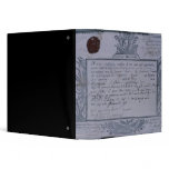 Permit for the Battle of Rossbach, 1757 binders