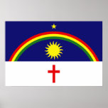 Pernambuco, Brazil flag Posters