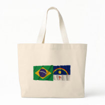 Pernambuco & Brazil Waving Flags bags