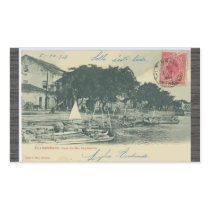 Pernambuco  Cura De Rio Capibaribe, Vintage Rectangular Stickers