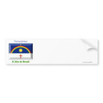 Pernambuco Flag Gem bumper stickers by Vexillophile Pernambuco Flag Gem bumper stickers