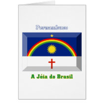 Pernambuco Flag Gem cards