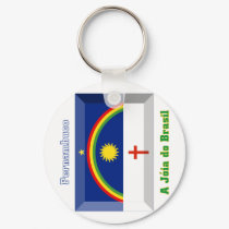 Pernambuco Flag Gem keychains