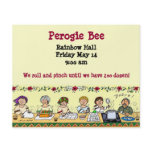 Perogie Bee flyers