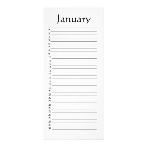 Free Custom Calendar Templates 2016