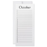 Perpetual Calendar October Isaiah 44:23 Rack Cards