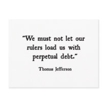 Perpetual Debt postcards by Chorlton Perpetual Debt postcards