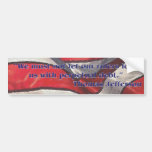 Perpetual Debt Quote by Jefferson Bumper Sticker