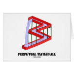 Perpetual Waterfall (Optical Illusion) cards