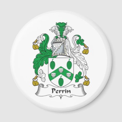 Perrin Family Crest Magnet by