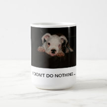perrito del boxeador taza de café
