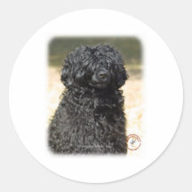 Perro de agua portugués 9R016D-151 Pegatinas