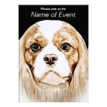 Perro de aguas de rey Charles arrogante lindo Anuncio Personalizado