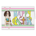 Perro de aguas de saltador inglés de Pascua Tarjetón