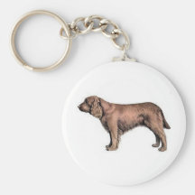 Perro de aguas de Sussex Llaveros