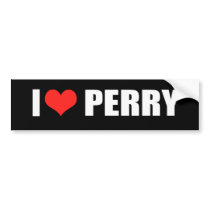 PERRY 2012 BUMPER STICKERS