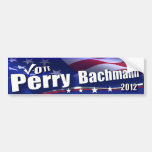 Perry Bachmann 2012 Bumper Stickers