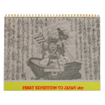 perry expedition wall calendar