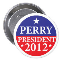 Perry for President 2012 - 3" Button