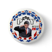 Perry for Prez in 2012 Pins