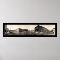 Perry Iowa Main St Photo 1907 Posters