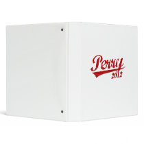 PERRY Jersey 3 Ring Binders