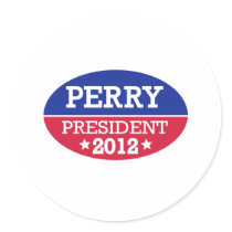 Perry President 2012 stickers
