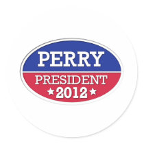 Perry President 2012 stickers