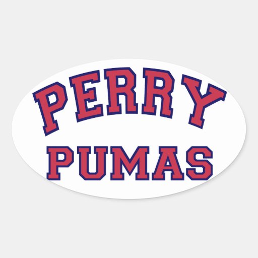 Perry Pumas Sticker | Zazzle