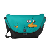 Perry the Platypus Courier Bags at Zazzle