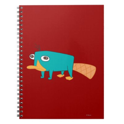 Perry the Platypus notebooks