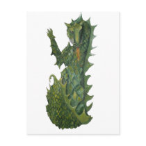 "Perry's Dragon" Vertical Postcard
