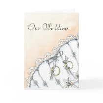 Persanalize Elegant Wedding Invitation Blank Card by dizzypixels Persanalize Elegant Wedding Invitation Blank Card
