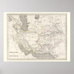 Perse, Kaboul et Beloutchistan - Historic Map posters