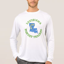 Perseguidor de Luisiana Bigfoot Camisetas