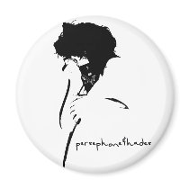 persephone&hades 'hustlin' magnet