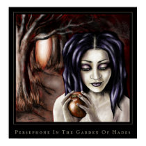 persephone in the garden of hades posters