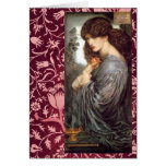 Persephone Pre-Raphaelite & Morris Card