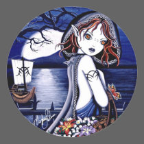 Persephone River Styx Fairy Stickers by mykajelina Persephone River Styx Fairy Stickers
