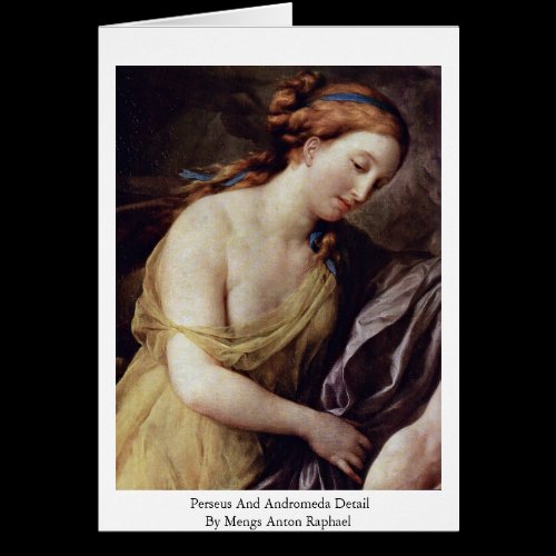 Perseus And Andromeda Detail Greeting Card