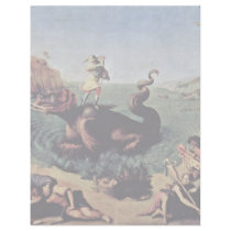 Perseus Freed Andromeda By Piero Di Cosimo Letterhead Design