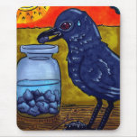 Perseverance Crow Mouse Pads