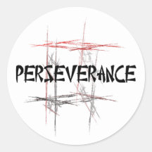 Perseverance Stickers