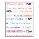 Perseveration posters by lisaejeancollins Perseveration posters